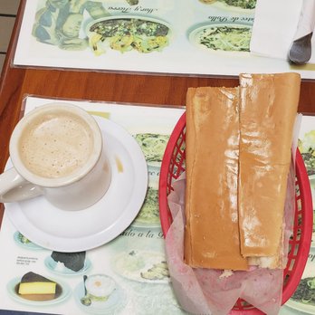 Cacique Restaurant - sandwich and a cup of coffee - Cuban Near Me - Miami, Florida Cacique Restaurant - sandwich and a cup of coffee - Cuban Near Me - Miami, Florida