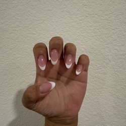 T & T Nails and Spa - Gel nail fill w/ classic French tips