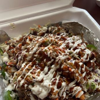 5 B's BBQ - Potatonator with fries - Barbeque Near Me - Gunnison, Colorado