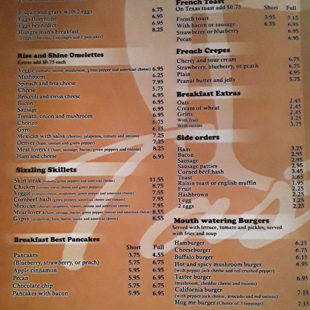 Tastee Corner Cafe - Menu - Breakfast & Brunch Near Me - Berwyn, Illinois Tastee Corner Cafe - Menu - Breakfast & Brunch Near Me - Berwyn, Illinois