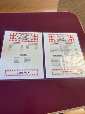 Menu photo 2 Ritz Cafe Sargent, NE