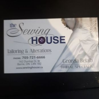 The Sewing House - Sewing & Alterations Near Me - Barrie, Ontario