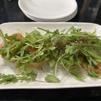 Roots - Smoked Salmon Avocado Toast (starter) - Breakfast & Brunch Near Me - Chicago, Illinois Roots - Smoked Salmon Avocado Toast (starter) - Breakfast & Brunch Near Me - Chicago, Illinois