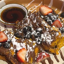 Nutella toasts