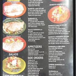 Dos Fuentes Mexican Restaurant - Menu 5