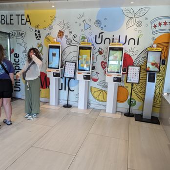 Uni Uni - Ordering Kiosks - Bubble Tea Near Me - Chicago, Illinois