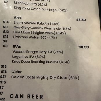 Birdies - Menu-Summer 2026 - Sports Bars Near Me - West Sacramento, California