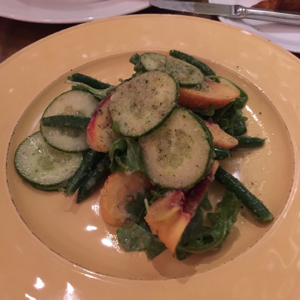 22 Square Restaurant - Fresh raw crunch vegetable option with a great homemade vinaigrette dill dressing. - American Near Me - Savannah, Georgia