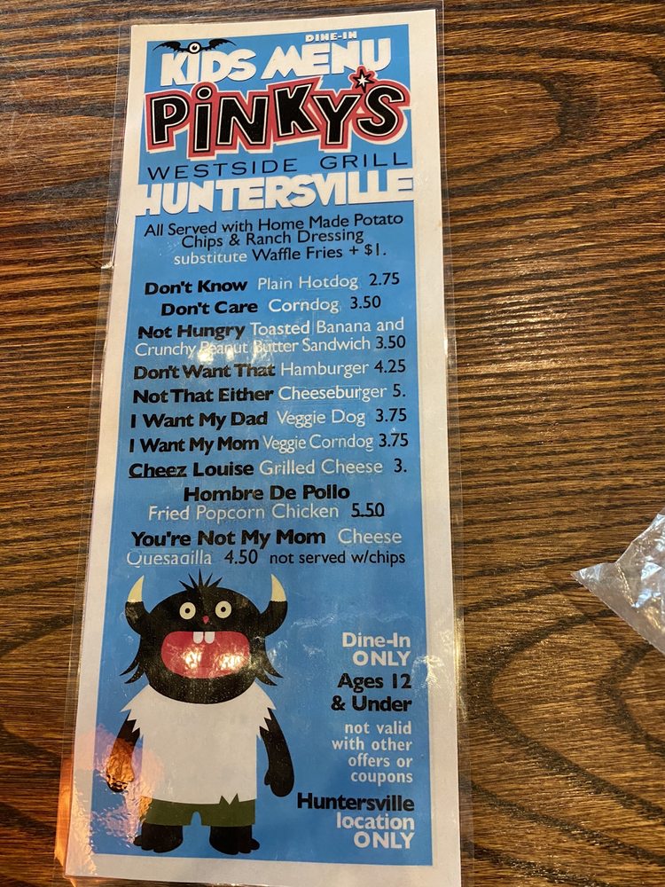 Pinky's Westside Grill