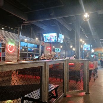 Wild Hare - View of bar from dining table - Cocktail Bars Near Me - Blaine, Minnesota