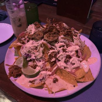 Noche Mexican BBQ - BBQ Pulled Pork Nachos - Mexican Near Me - Louisville, Kentucky