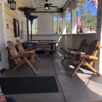Big Bear Mountain Brewery - Front porch - Pubs Near Me - Big Bear Lake, California