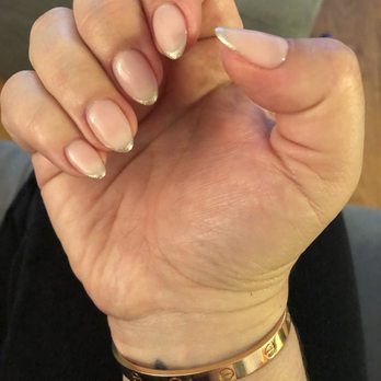 Petite Nails - Gel manicure almond shaped glitter tips - Nail Technicians Near Me - Arcadia, California Petite Nails - Gel manicure almond shaped glitter tips - Nail Technicians Near Me - Arcadia, California