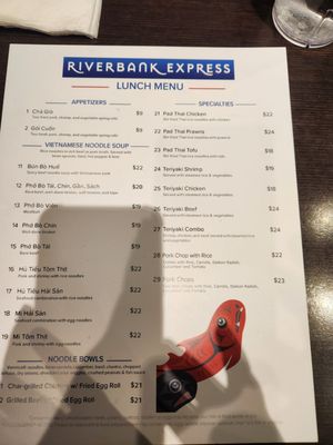 Menu photo 4 Riverbank Express Tacoma, WA