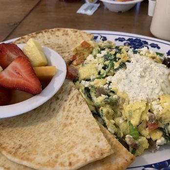Pete's Egg Nest - Athenian Greek Scramble Breakfast - Breakfast & Brunch Near Me - Seattle, Washington Pete's Egg Nest - Athenian Greek Scramble Breakfast - Breakfast & Brunch Near Me - Seattle, Washington