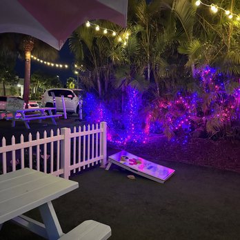 Dairy Joy - Dairy Joy seating and outdoor games. - Ice Cream & Frozen Yogurt Near Me - Tampa, Florida