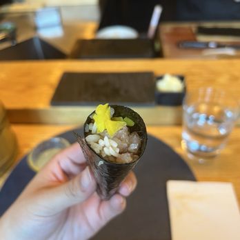 Takumi Omakase - Hand-roll (delicious) - Sushi Bars Near Me - New York, New York Takumi Omakase - Hand-roll (delicious) - Sushi Bars Near Me - New York, New York