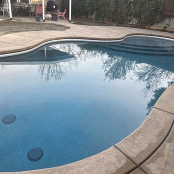 North Star Pools Plastering - The pebble is tropics blue - Pool & Hot Tub Service Near Me - Sacramento, California