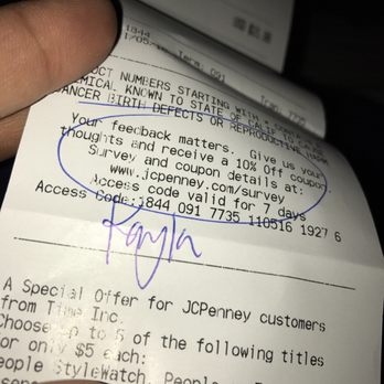JCPenney - And the winner is Thank you  for a Great Service - Department Stores Near Me - Hayward, California