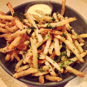 Farm Bloomington - Famous garlic fries - New American Near Me - Bloomington, Indiana