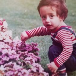 University parks - I was a child of the flower power generation.