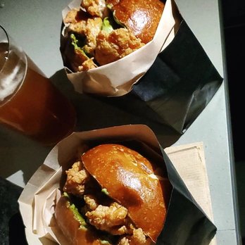 Double Chicken Please - Hot honey chicken sandwich - Cocktail Bars Near Me - New York, New York Double Chicken Please - Hot honey chicken sandwich - Cocktail Bars Near Me - New York, New York