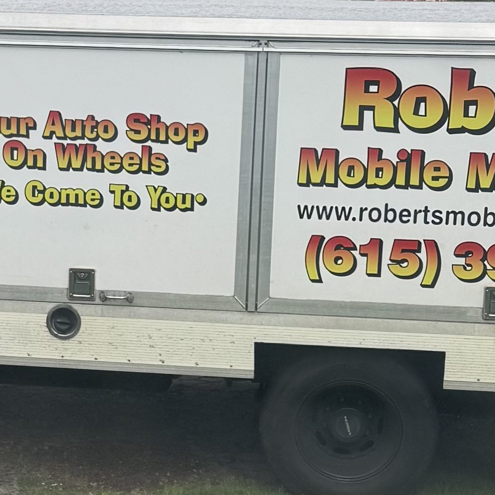 Roberts Mobile Mechanics - Work Truck - Auto Repair Near Me - Nashville, Tennessee Roberts Mobile Mechanics - Work Truck - Auto Repair Near Me - Nashville, Tennessee