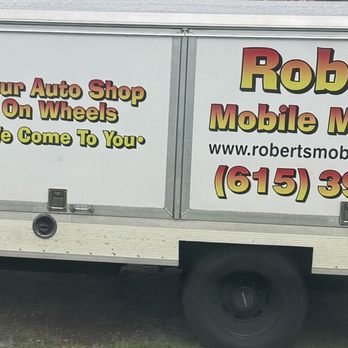 Roberts Mobile Mechanics - Work Truck - Auto Repair Near Me - Nashville, Tennessee