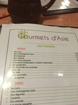 Menu photo 3 Les Gourmets d'Asie Toulouse, 31