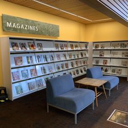 Kenmore Library - Magazines section.