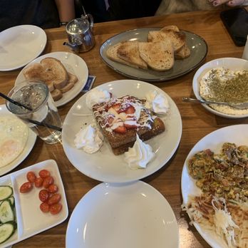 Jay Jay's Bistro - Za'atar & Labne , Cheesecake French Toast - Mediterranean Near Me - Troy, Michigan