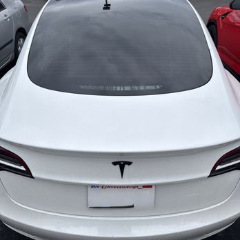 Wheel & Tire Connection - Back window tinted 2023 Tesla Model 3 - Tires Near Me - Irvine, California