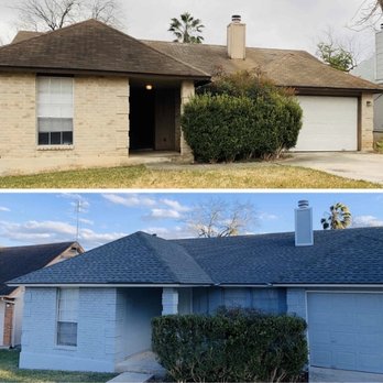 Roland's Roofing - Before and after pictures of a brand new GAF roof we put on yesterday.
What a difference!
Give us a call for an estimate
(210) 543-7663 - Roofing Near Me - San Antonio, Texas Roland's Roofing - Before and after pictures of a brand new GAF roof we put on yesterday.
What a difference!
Give us a call for an estimate
(210) 543-7663 - Roofing Near Me - San Antonio, Texas