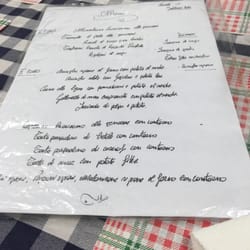 Trattoria da Maria - Daily Menu