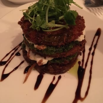 Blue Moon - Fried green tomato stack = heaven! - Dinner Theater Near Me - Rehoboth Beach, Delaware