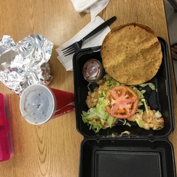 Los Pollos - I paid over  $7.00  for a tiny salad with no chicken, one tortilla, and a regular Diet Coke. That's ridiculous! - Mexican Near Me - Bell, California