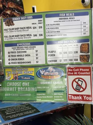 Menu photo 3 V's Gourmet Chicken Cleveland, OH Menu photo 3 V's Gourmet Chicken Cleveland, OH