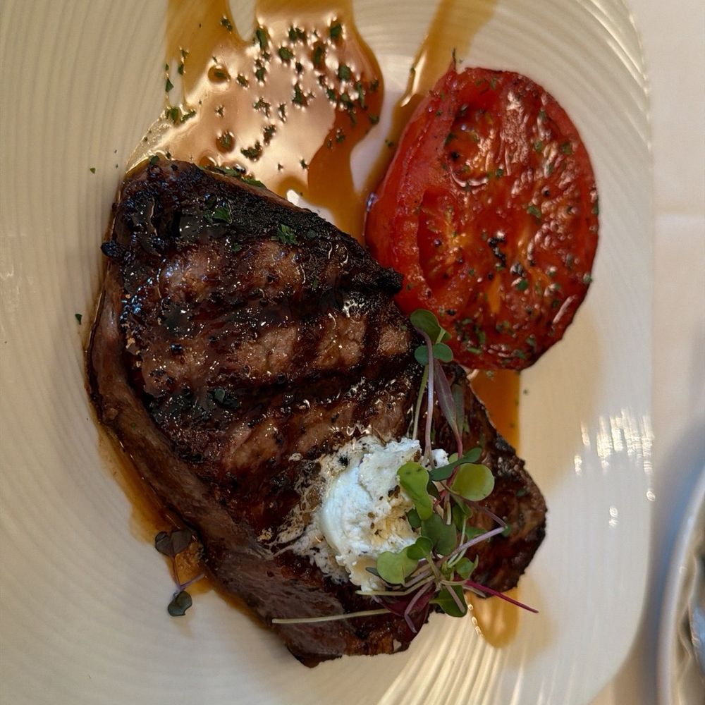 Café Pacific - 14 Oz. Peppered Steak - Seafood Near Me - Dallas, Texas
