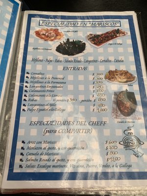 Menu photo 7 Secret Parrilla Buenos Aires, C