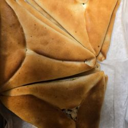 Fresh Bakery - Spinach & cheese (bottom) & Cheese Borek (middle & up)