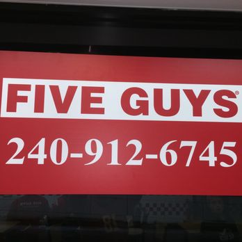 Five Guys - Phone number - Burgers Near Me - Gaithersburg, Maryland