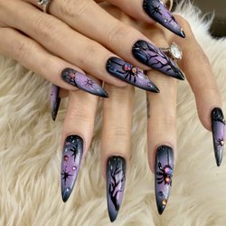 Posh Nails & Hair - Halloween nail designs.