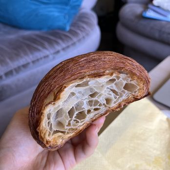 Faria Bakery - Croissant and it's beautiful layers. - Bakeries Near Me - Sacramento, California