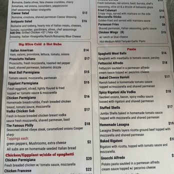 Mangia Bene Big Slice - Menu - Italian Near Me - Cape Coral, Florida