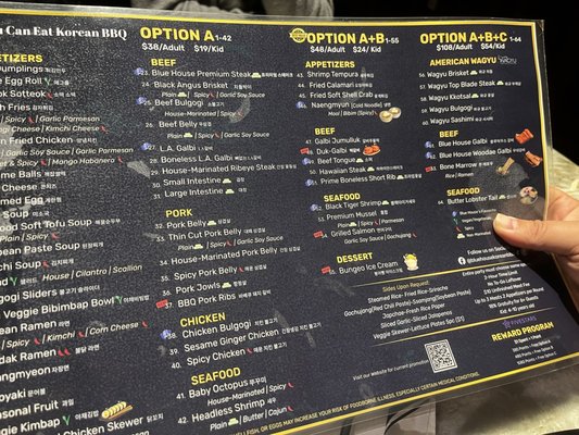 Menu photo 2 Blue House Korean BBQ Vacaville, CA Menu photo 2 Blue House Korean BBQ Vacaville, CA