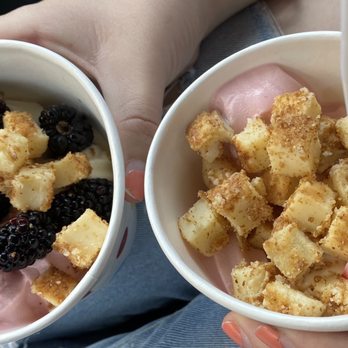 Yogolicious Frozen Yogurt - two bowls of yogurt - Ice Cream & Frozen Yogurt Near Me - Merced, California Yogolicious Frozen Yogurt - two bowls of yogurt - Ice Cream & Frozen Yogurt Near Me - Merced, California