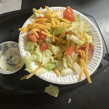 Chuckwagon Grill - side salad with ranch dressing - American Near Me - Lincolnton, North Carolina Chuckwagon Grill - side salad with ranch dressing - American Near Me - Lincolnton, North Carolina