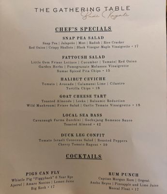 Menu photo 2 The Gathering Table Solvang, CA