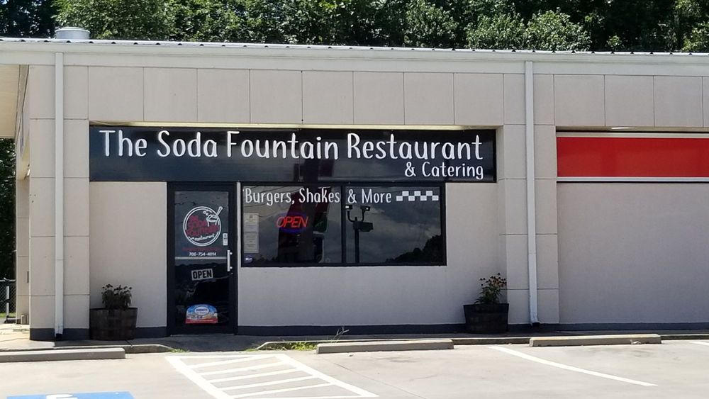 Food from The Soda Fountain Restaurant