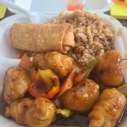 Canton Express - General tso lunch combination